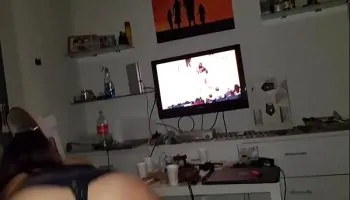 Blonde Slut Rides Dick POV